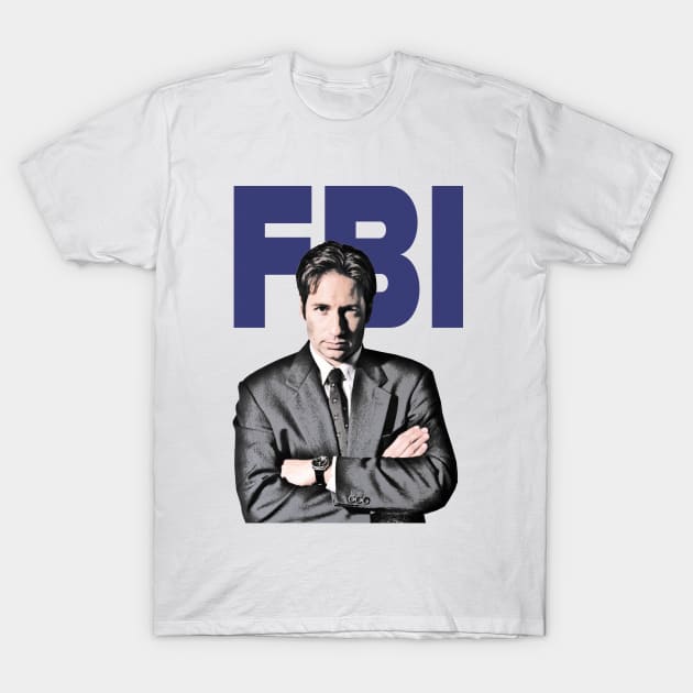 The X-Files - FBI Fox Mulder T-Shirt by AllThingsNerdy
